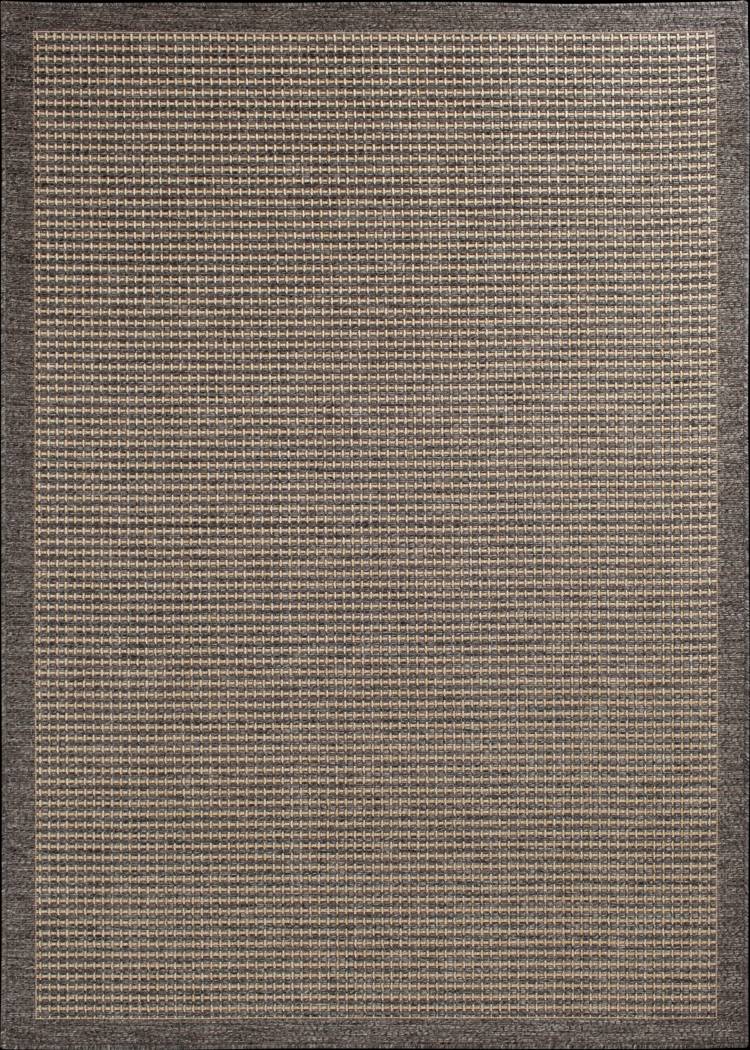 Gasha Brown 6'7 x 9'6 Indoor/Outdoor Rug - Thumbnail - Image 1