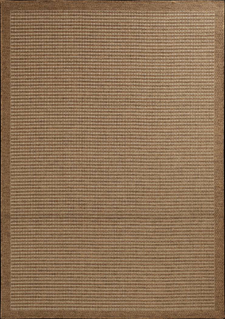 Gasha Tan 6'7 x 9'6 Indoor/Outdoor Rug - Thumbnail - Image 1