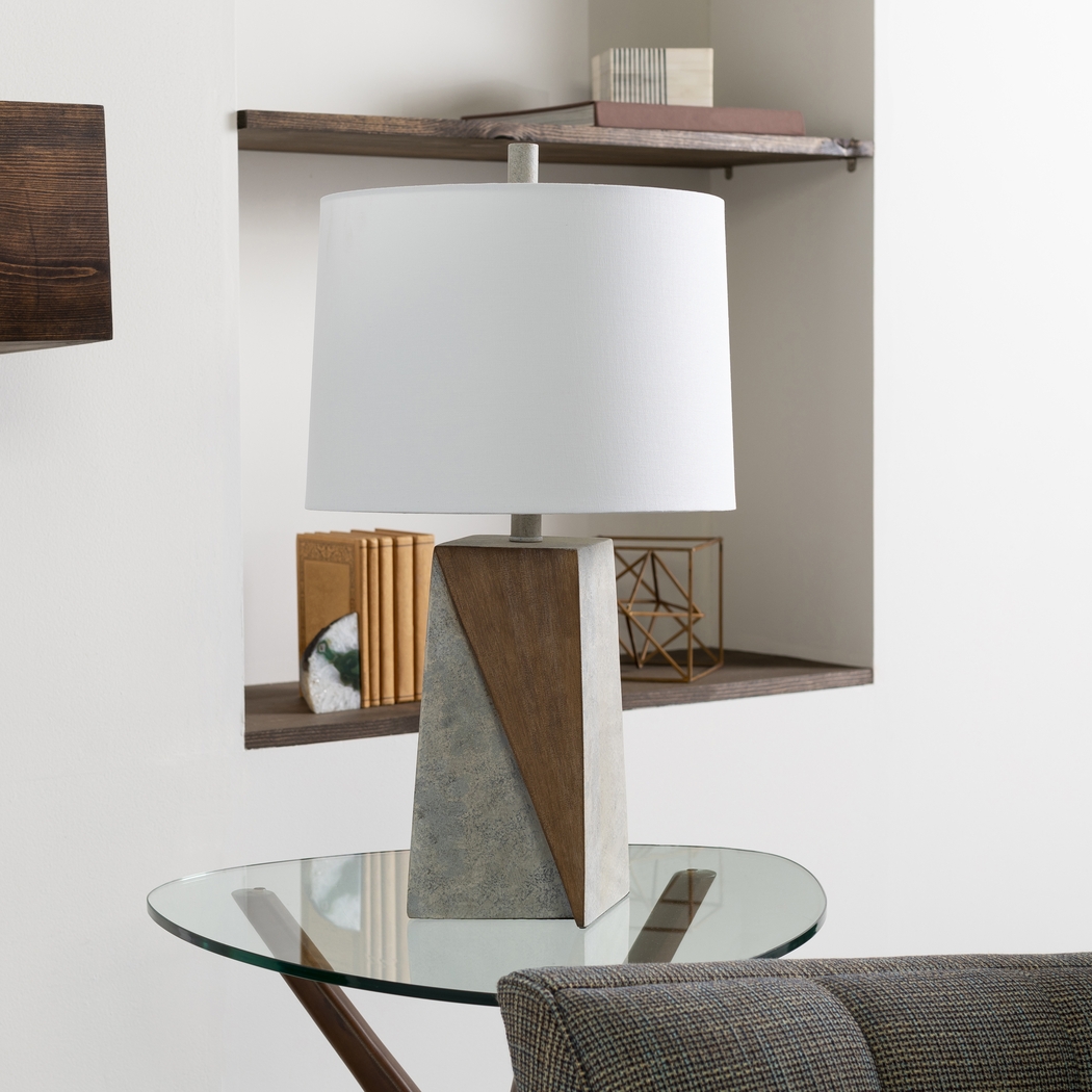 Gaspar Grotto Brown Lamp - Thumbnail - Image 2