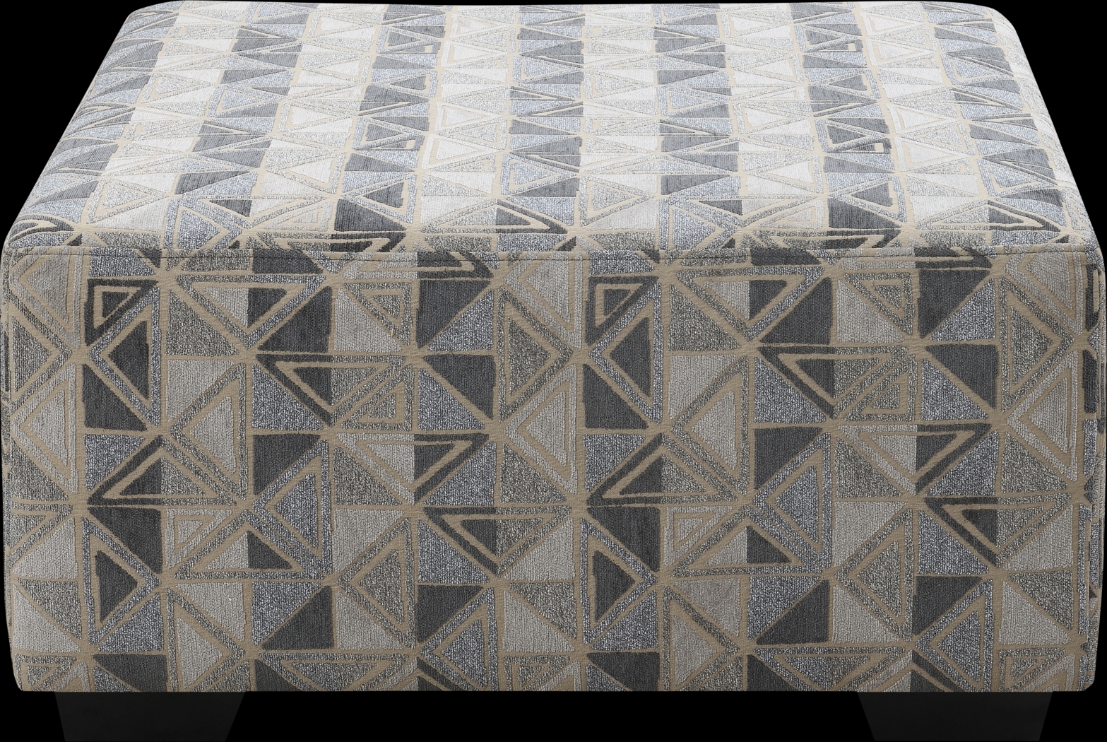 Gaspe Gray Cocktail Ottoman - Thumbnail - Image 1