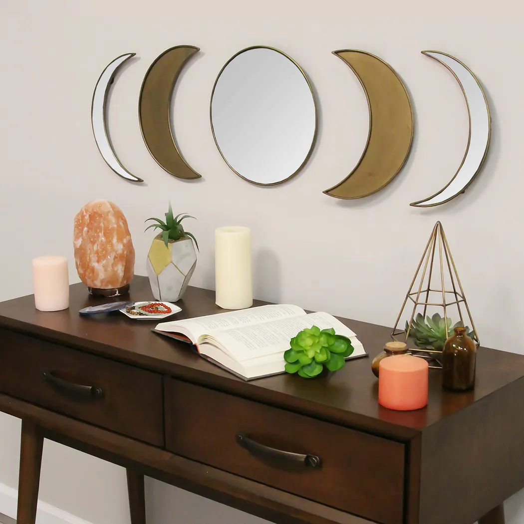 Gassell Gold Mirror Wall Decor - Thumbnail - Image 2