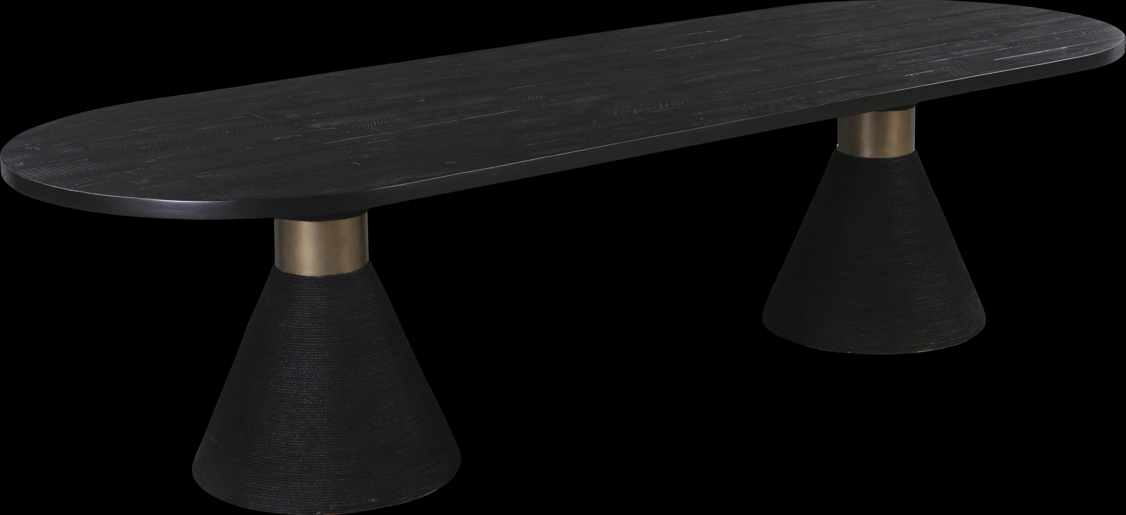 Gasteiger Black Oval Dining Table - Thumbnail - Image 1