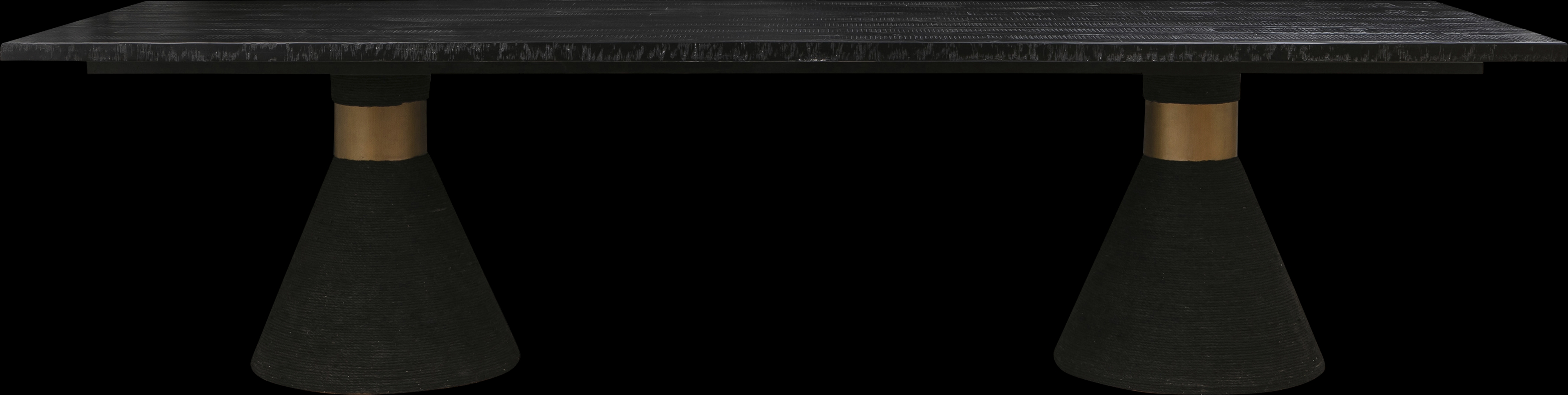 Gasteiger Black Rectangular Dining Table - Thumbnail - Image 3