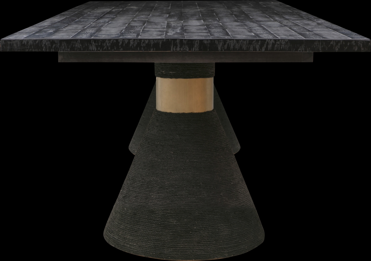 Gasteiger Black Rectangular Dining Table - Thumbnail - Image 4