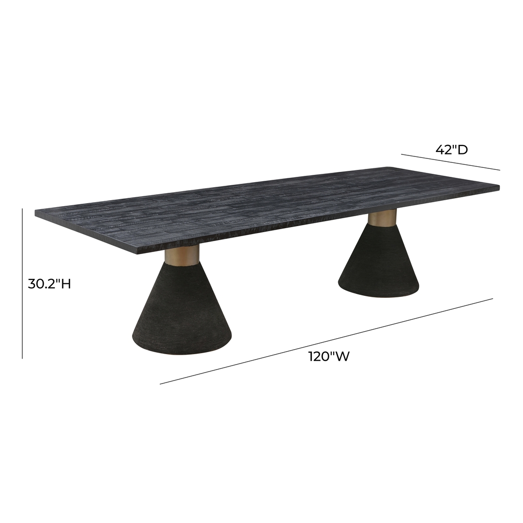 Gasteiger Black Rectangular Dining Table - Thumbnail - Image 9