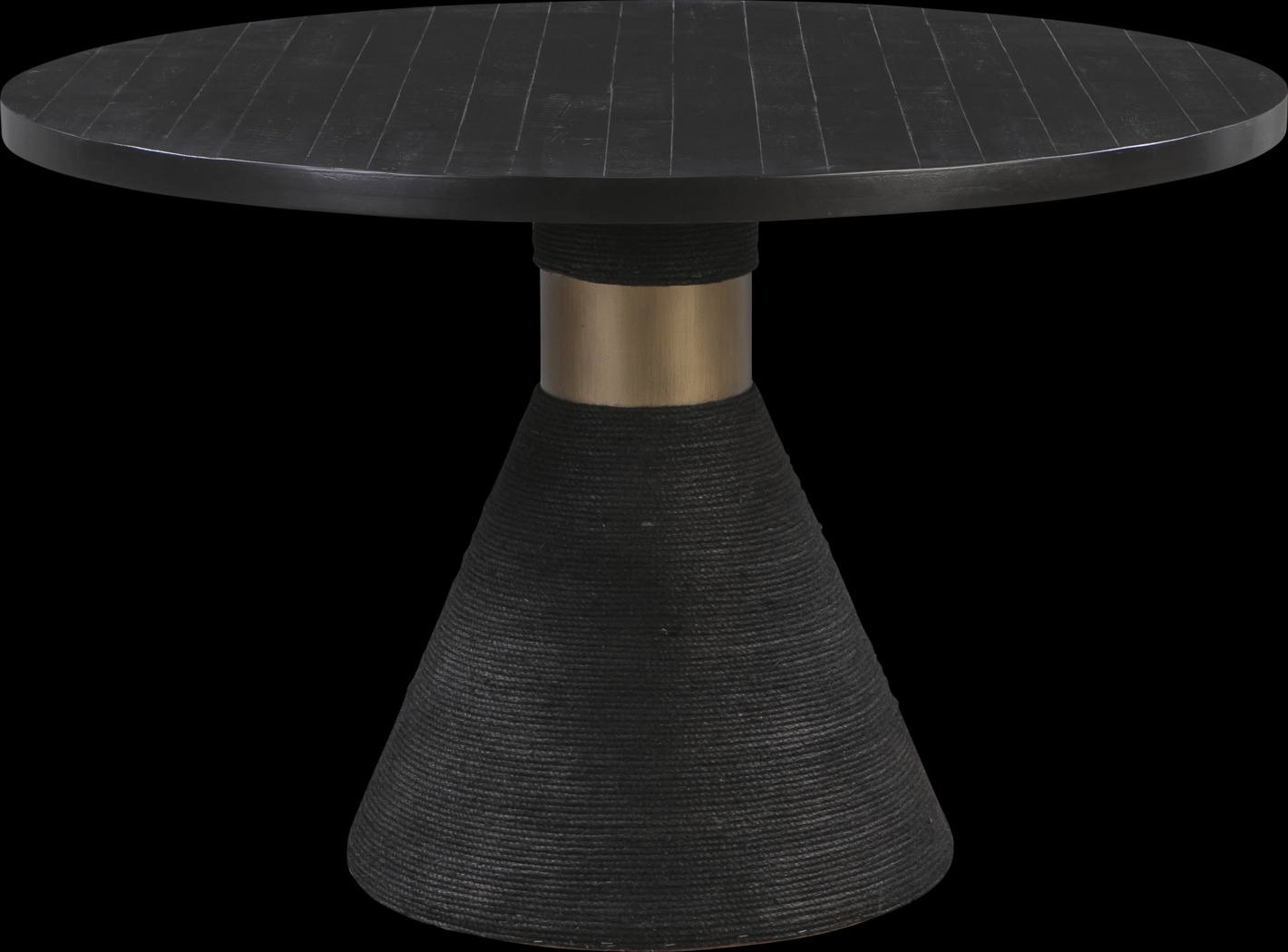 Gasteiger Black Round Dining Table - Thumbnail - Image 1