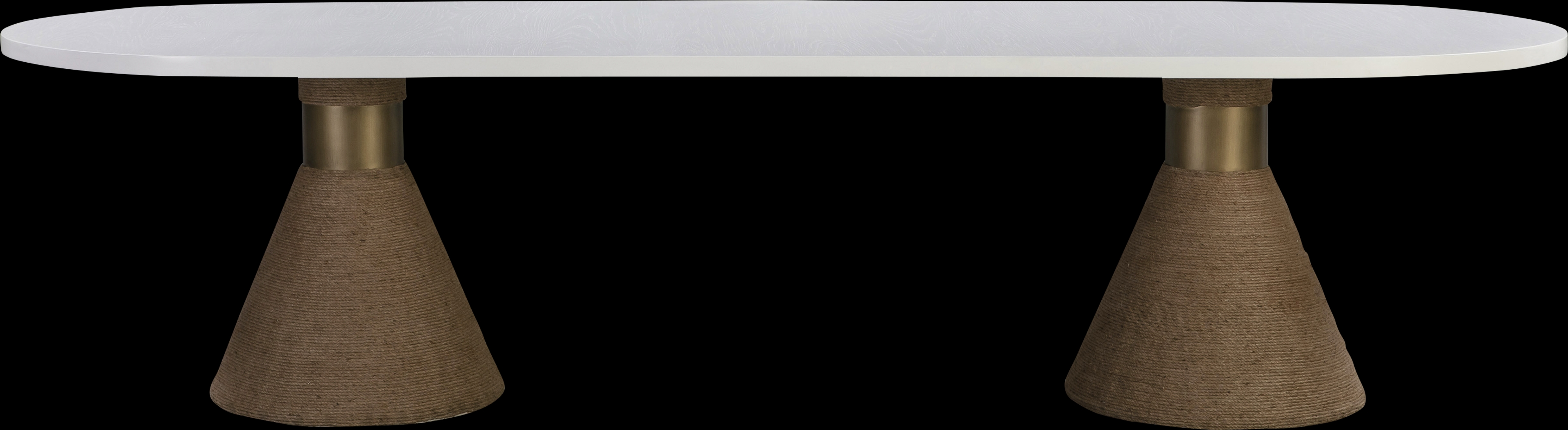 Gasteiger White Oval Dining Table - Thumbnail - Image 5