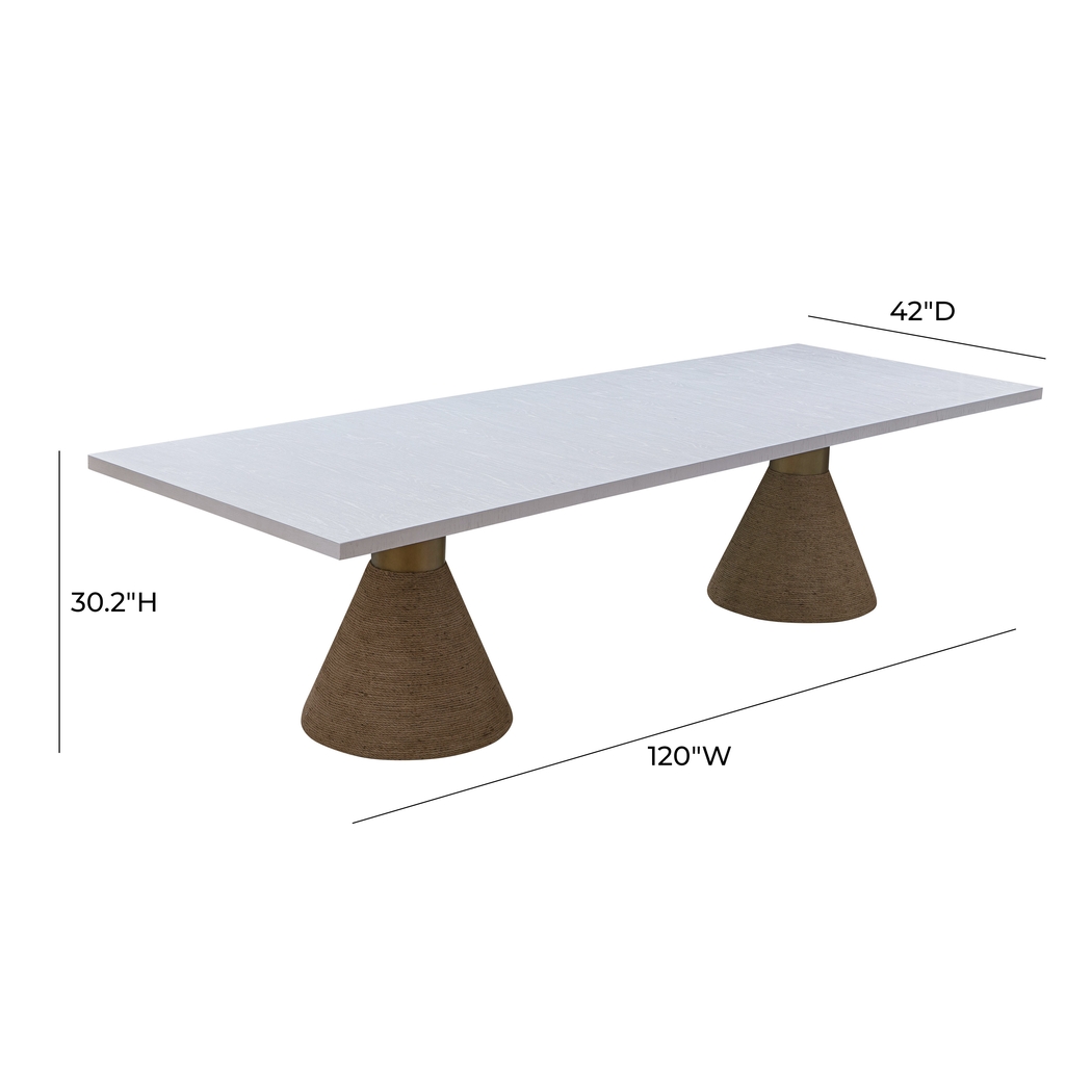 Gasteiger White Rectangular Dining Table - Thumbnail - Image 9