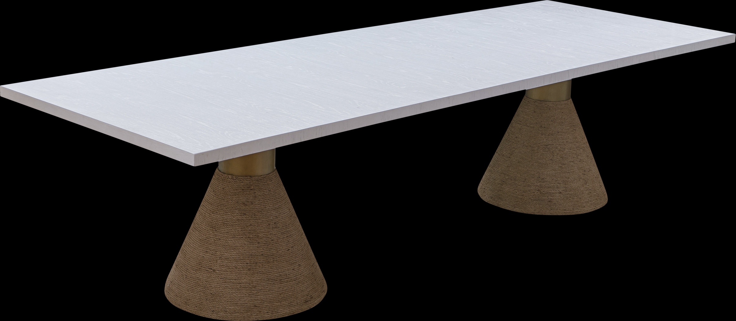 Gasteiger White Rectangular Dining Table - Thumbnail - Image 1