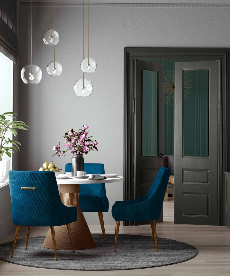 Gasteiger White Round Dining Table - Thumbnail - Image 3