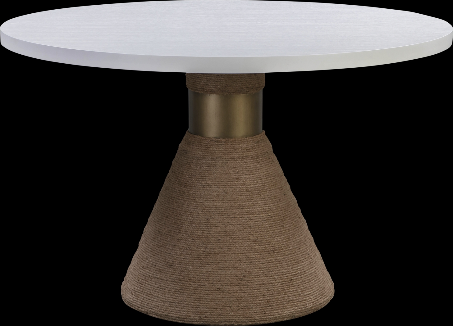 Gasteiger White Round Dining Table - Thumbnail - Image 1