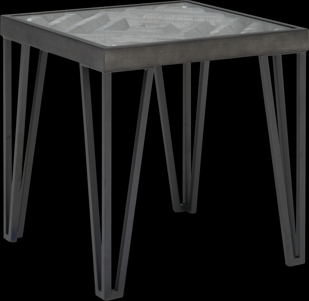 Gateland Gray End Table - Thumbnail - Image 1