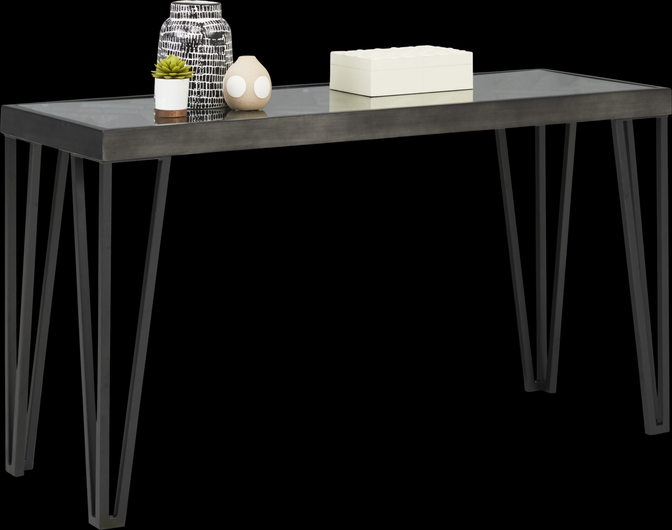 Gateland Gray Sofa Table - Thumbnail - Image 3