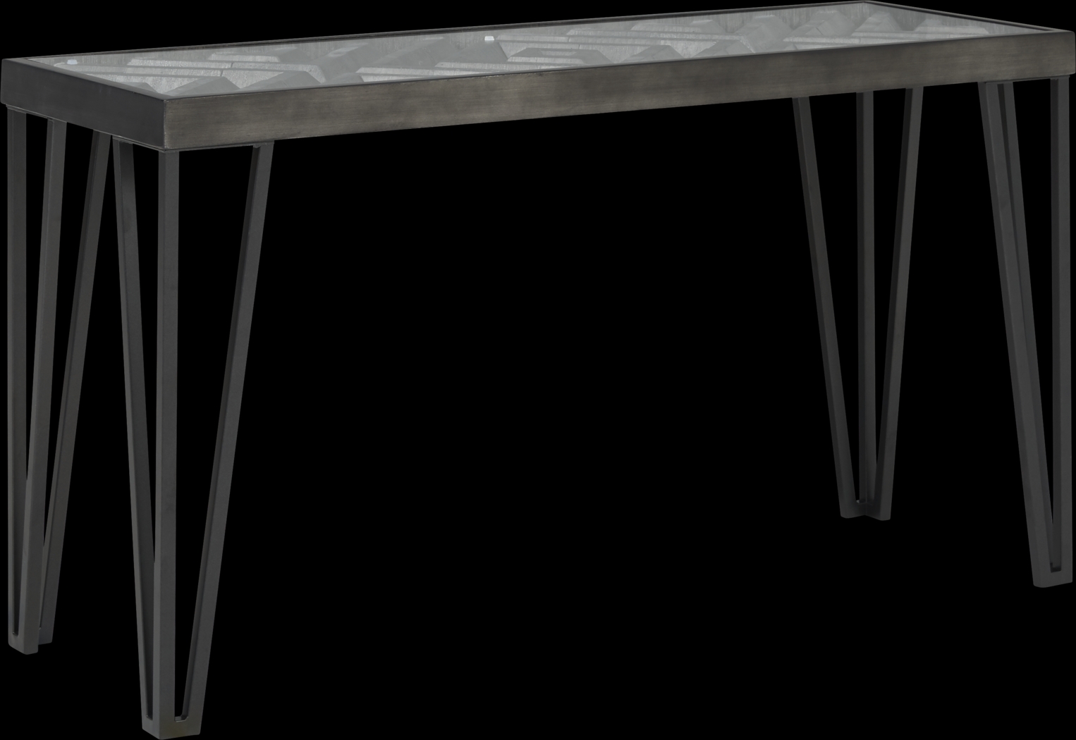Gateland Gray Sofa Table - Thumbnail - Image 1