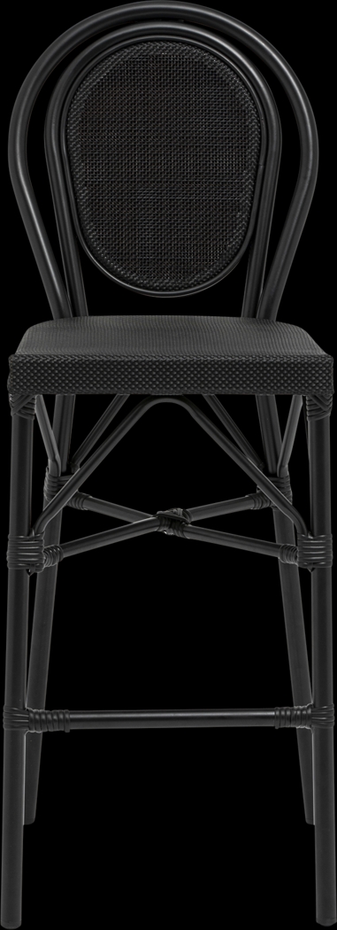 Gately Black Barstool - Thumbnail - Image 4