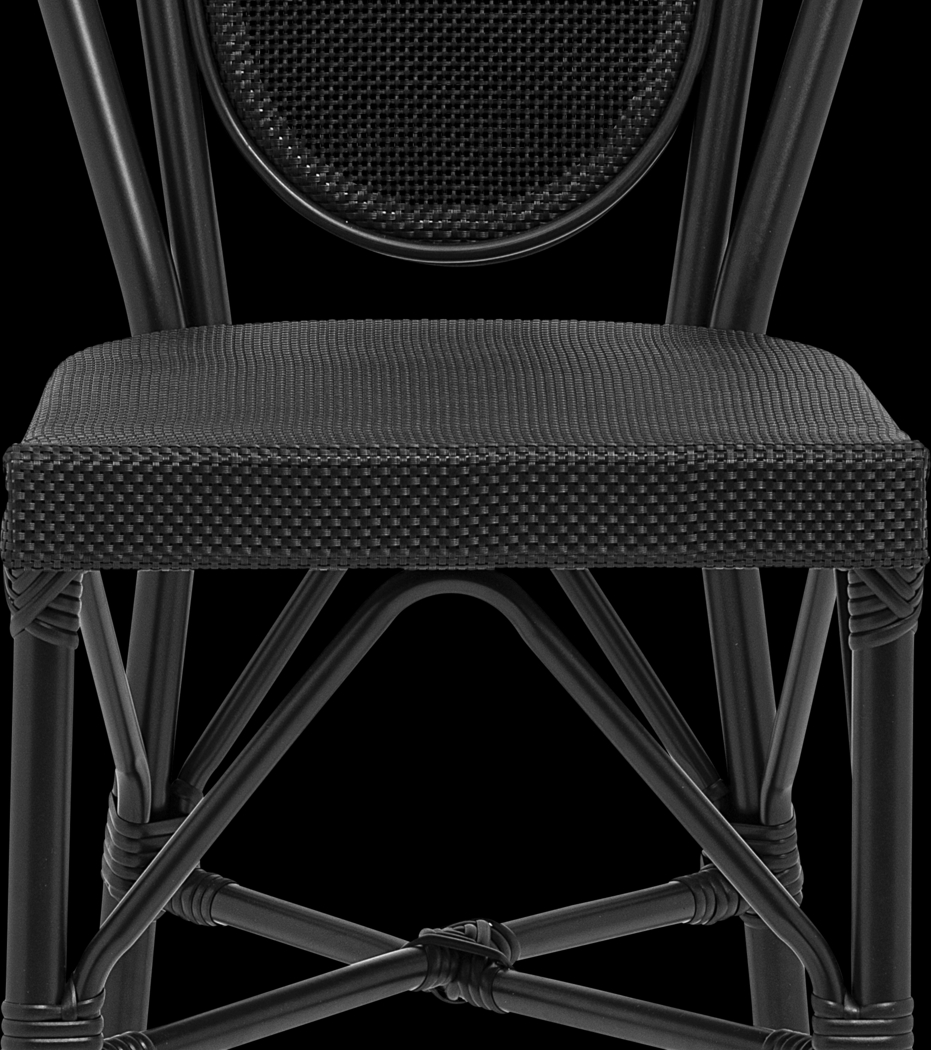 Gately Black Barstool - Thumbnail - Image 8