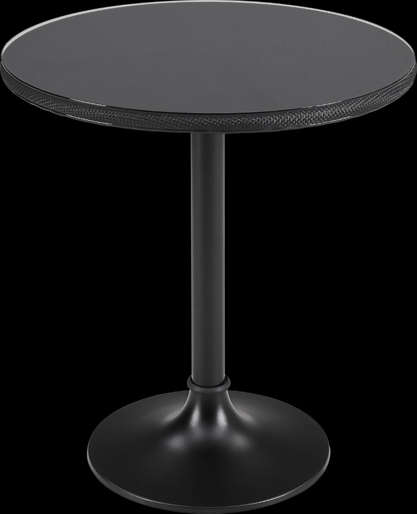 Gately Black Bistro Table - Thumbnail - Image 4