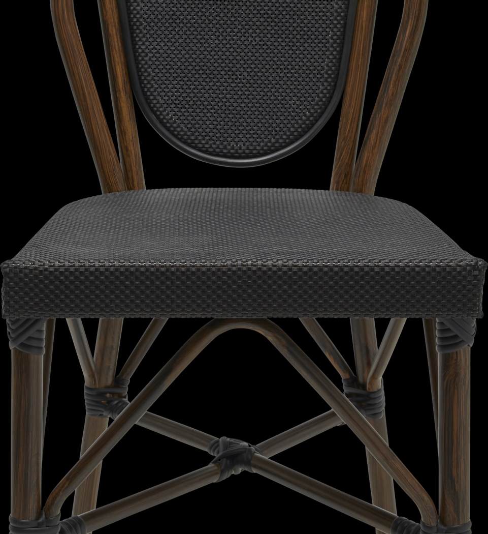 Gately Dark Brown Barstool - Thumbnail - Image 7