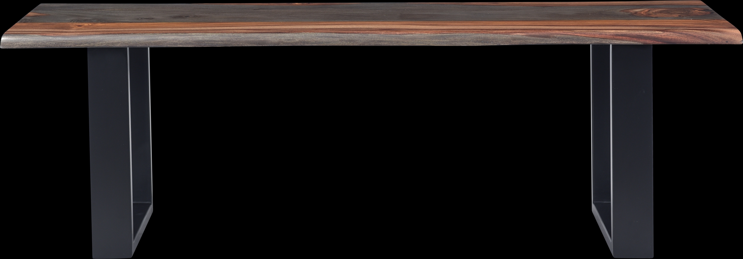 Gateside Brown Dining Bench - Thumbnail - Image 2