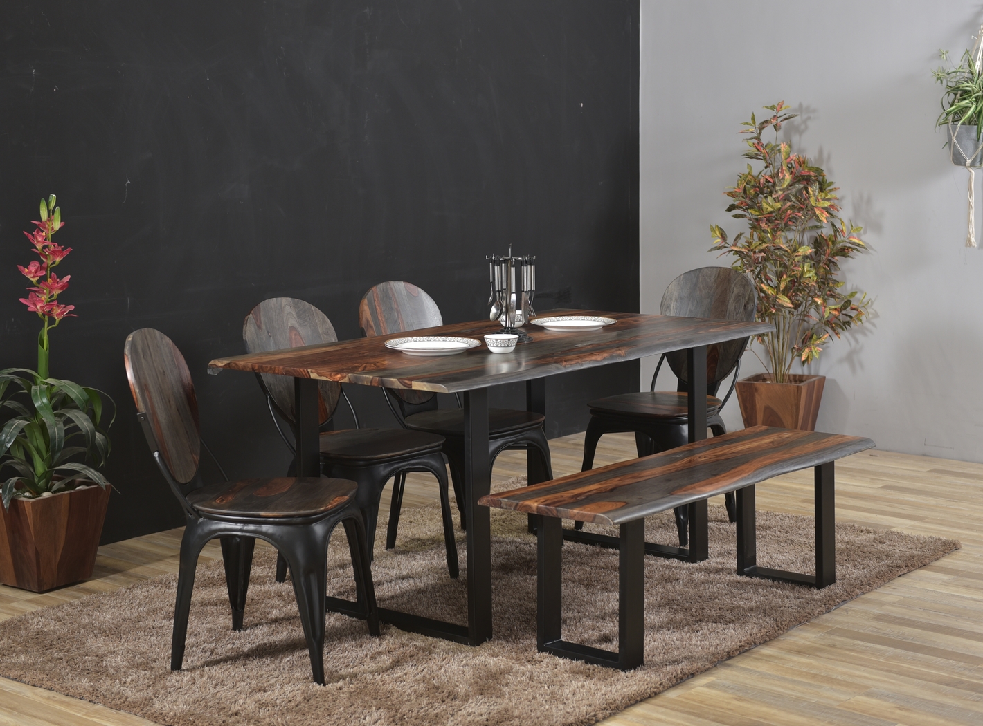 Gateside Brown Dining Table - Thumbnail - Image 6