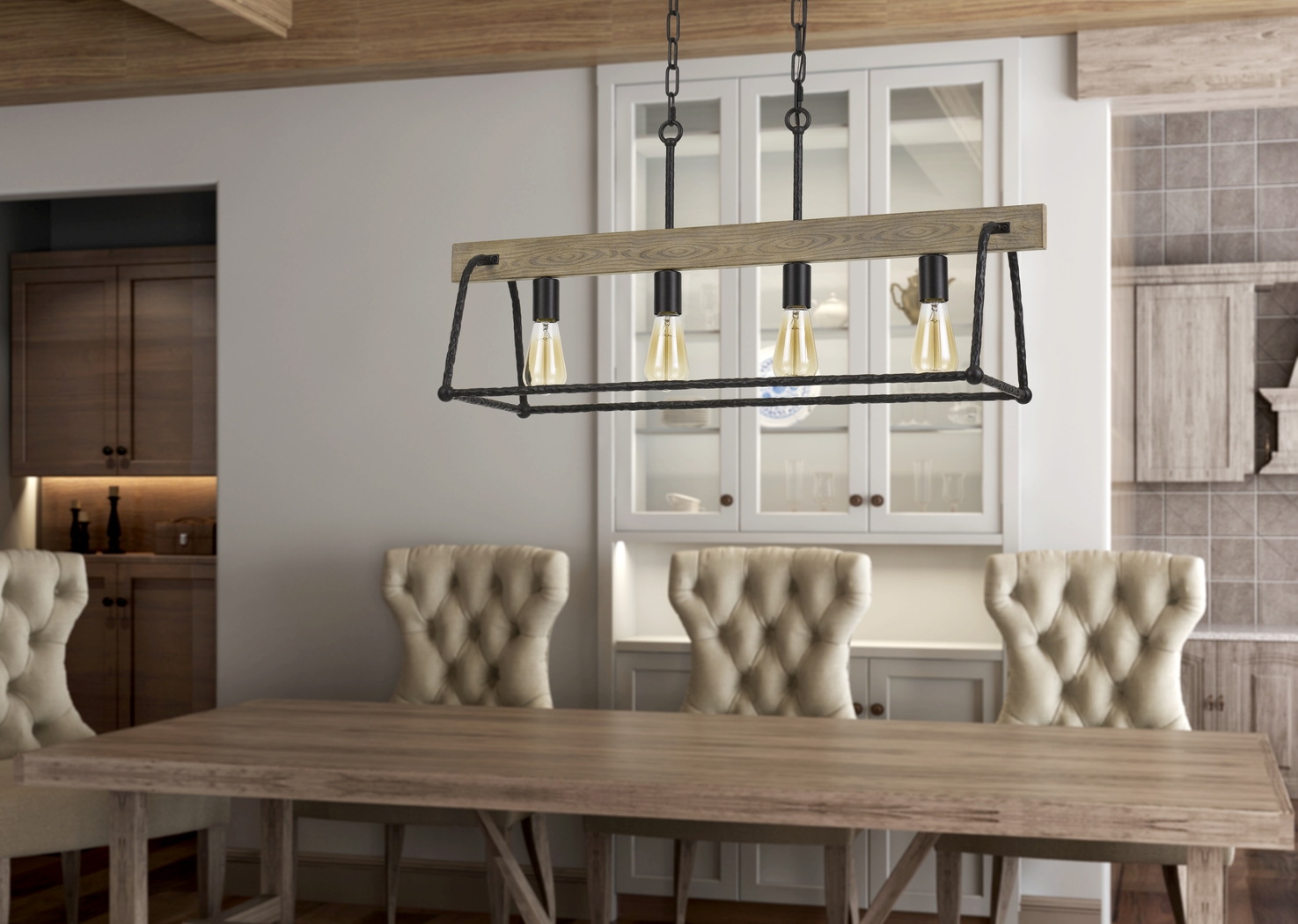 Gatewood Glen Black Chandelier - Thumbnail - Image 2