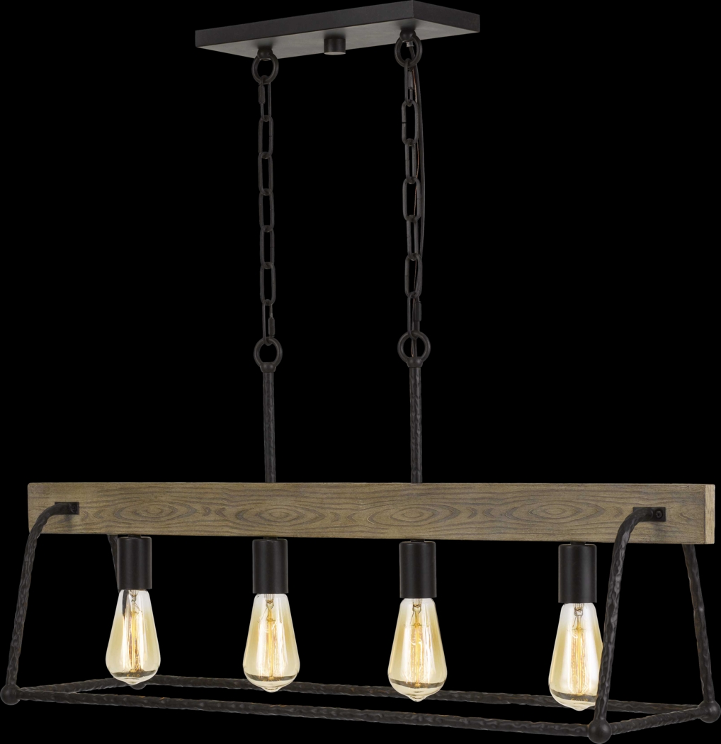 Gatewood Glen Black Chandelier - Thumbnail - Image 3