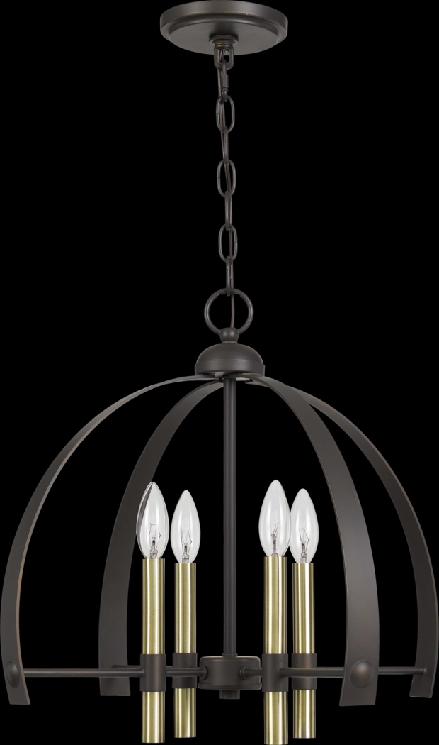 Gateworth Bronze Chandelier - Thumbnail - Image 1