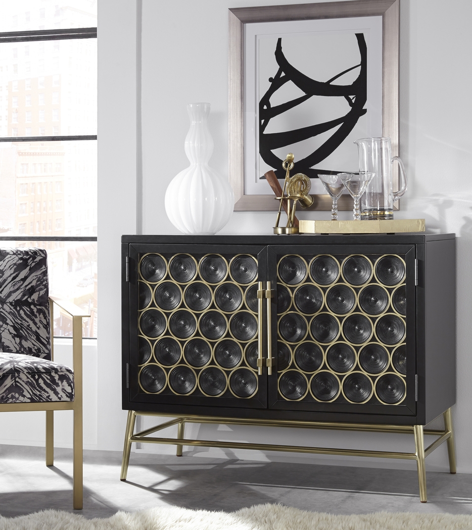 Gathright Dark Gray Accent Chair - Thumbnail - Image 3