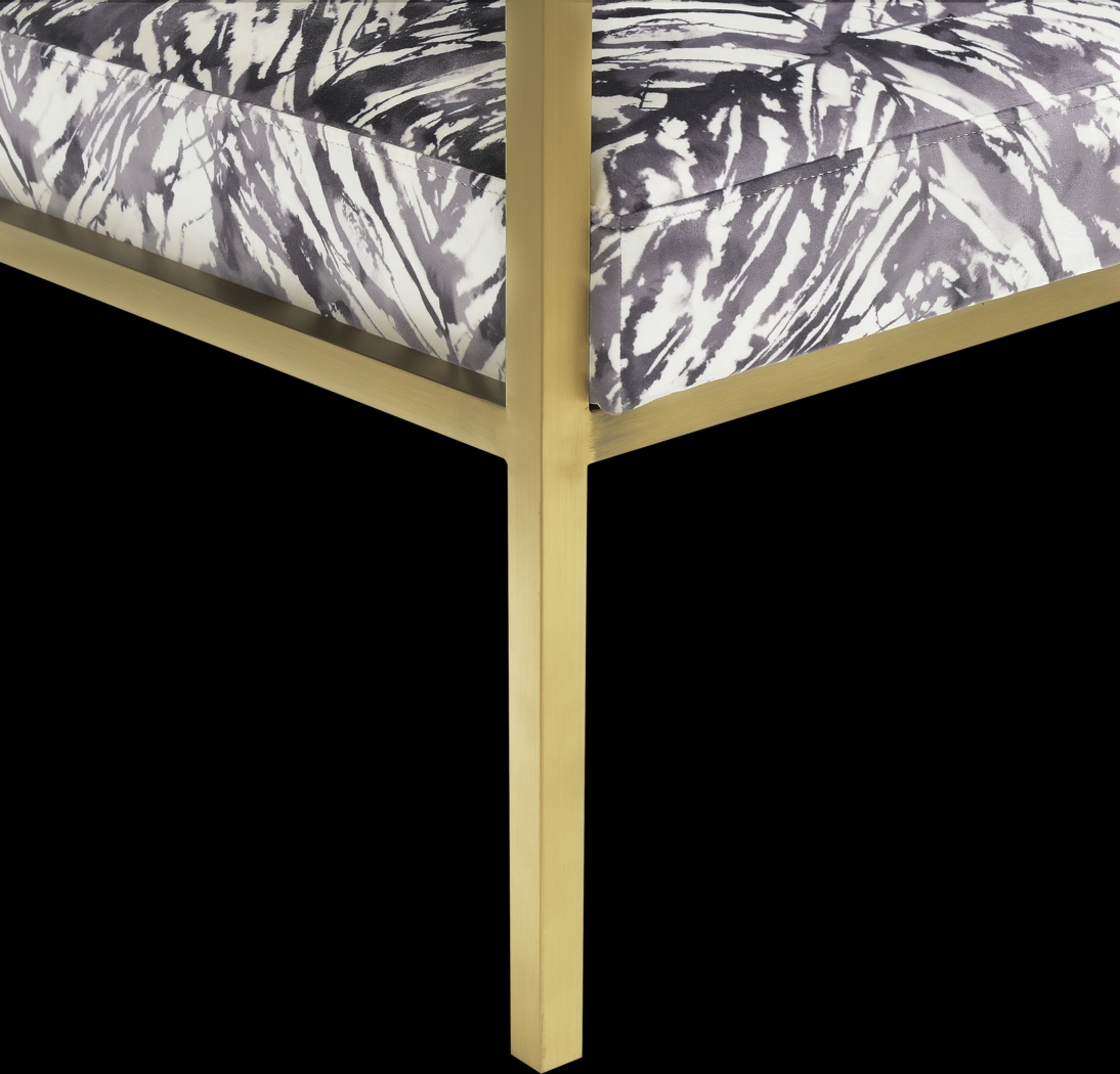 Gathright Dark Gray Accent Chair - Thumbnail - Image 4