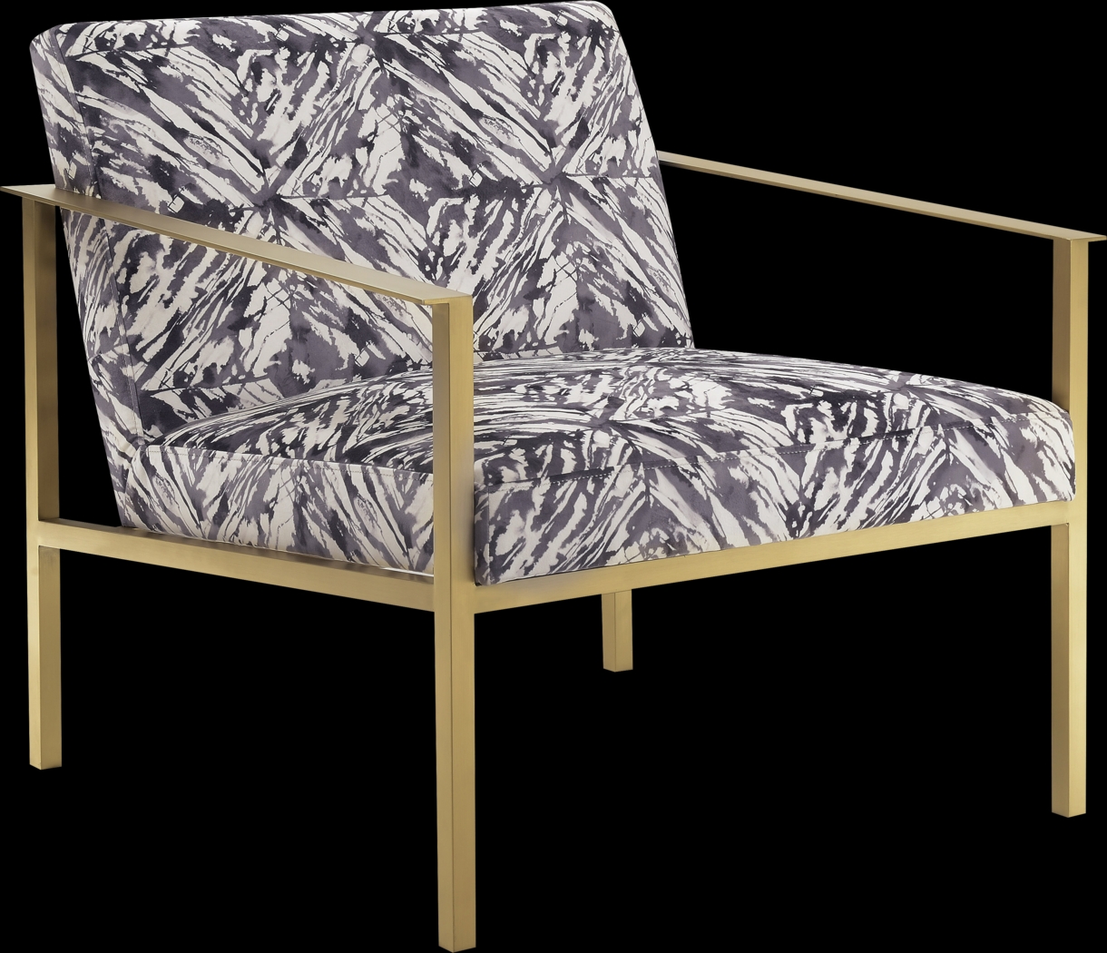 Gathright Dark Gray Accent Chair - Thumbnail - Image 1