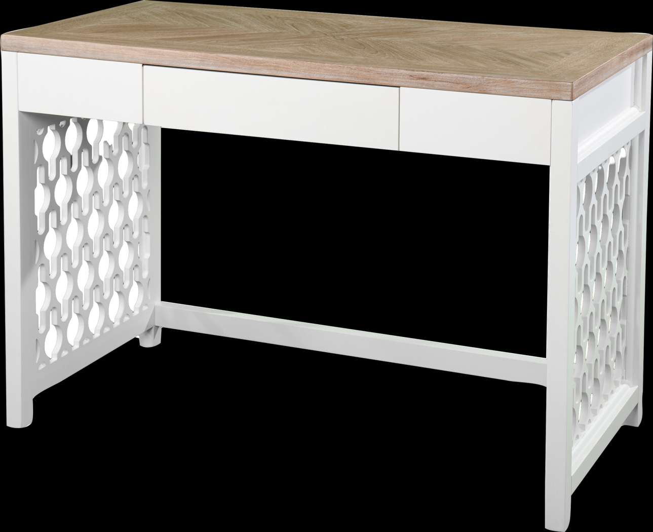 Gattinburg White Desk - Thumbnail - Image 1