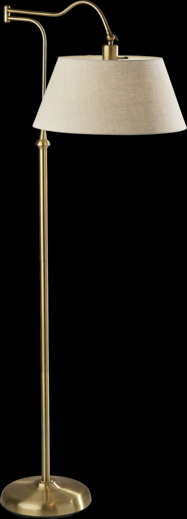 Gatx View Brass Floor Lamp - Thumbnail - Image 1