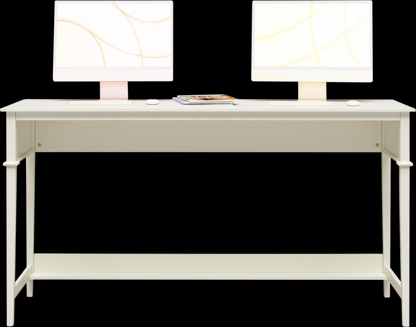 Gaucelm White Console Table - Thumbnail - Image 7
