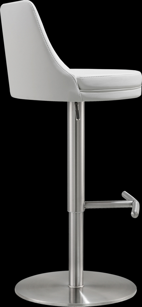 Gaudio White Barstool - Thumbnail - Image 5