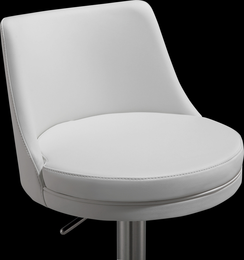 Gaudio White Barstool - Thumbnail - Image 6