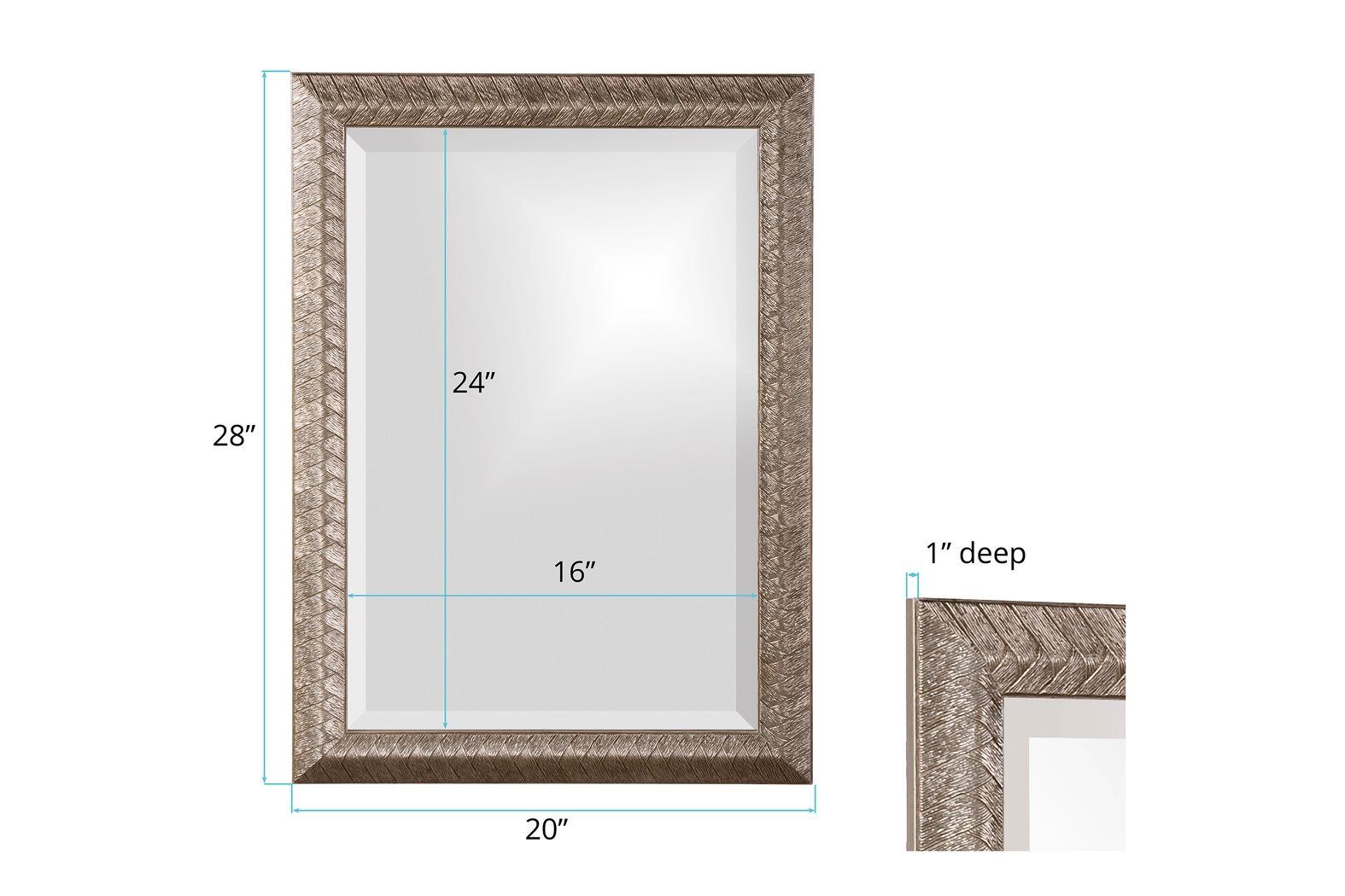 Gaur Silver Mirror - Thumbnail - Image 3