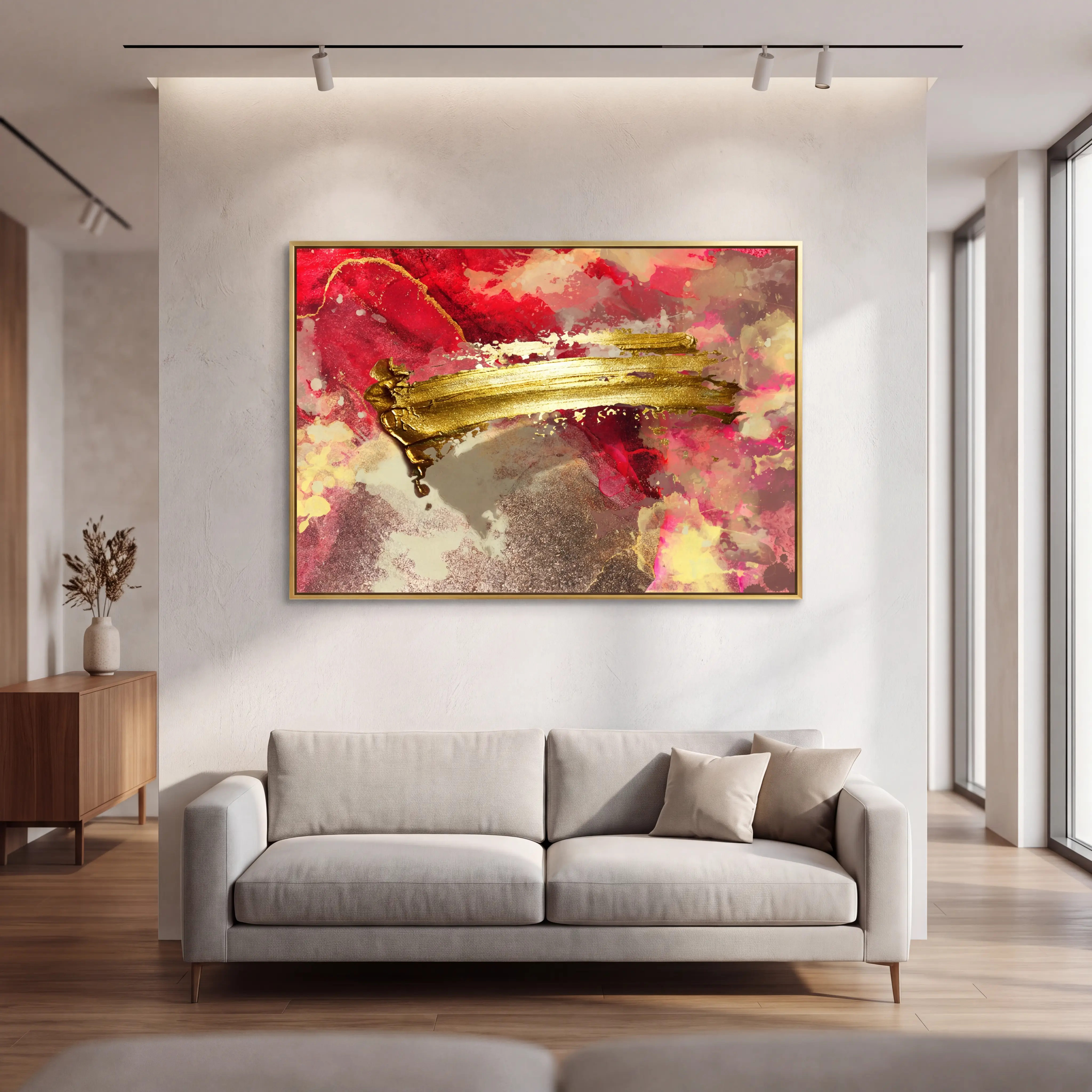 Gauvin Red Artwork - Thumbnail - Image 3