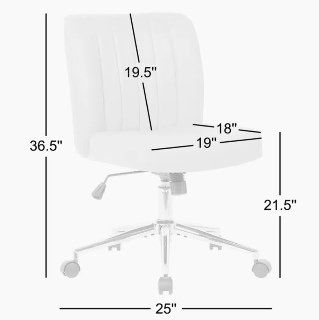Gavenstein Black Desk Chair - Thumbnail - Image 5