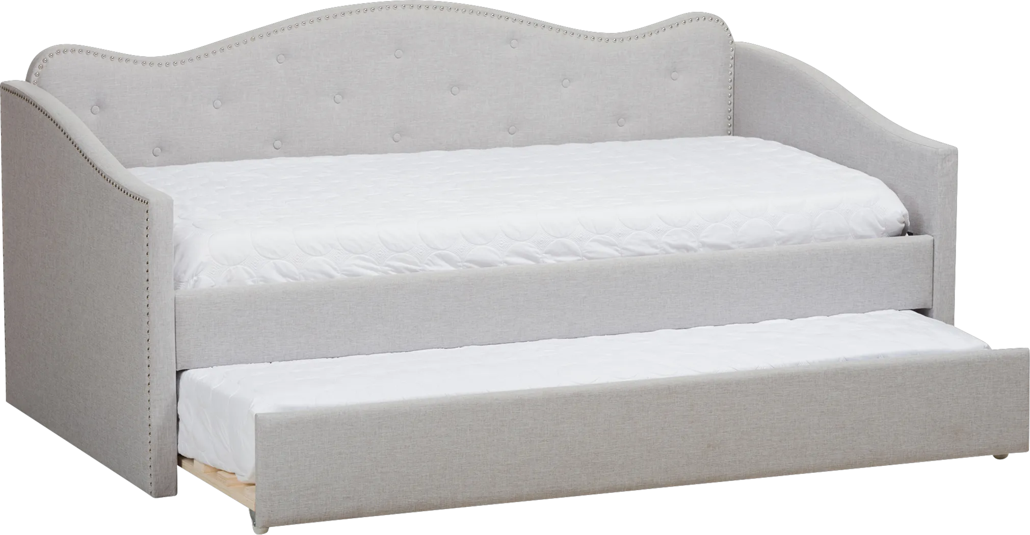Gawaine Gray Daybed with Trundle - Thumbnail - Image 3