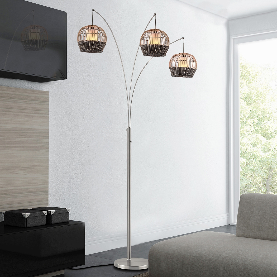 Gawaine Point Natural Floor Lamp - Thumbnail - Image 5