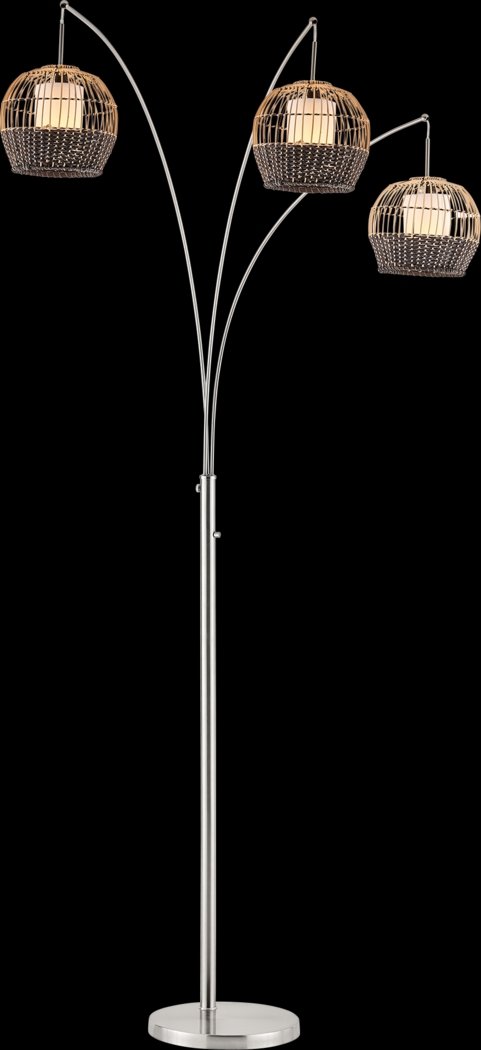 Gawaine Point Natural Floor Lamp - Thumbnail - Image 1