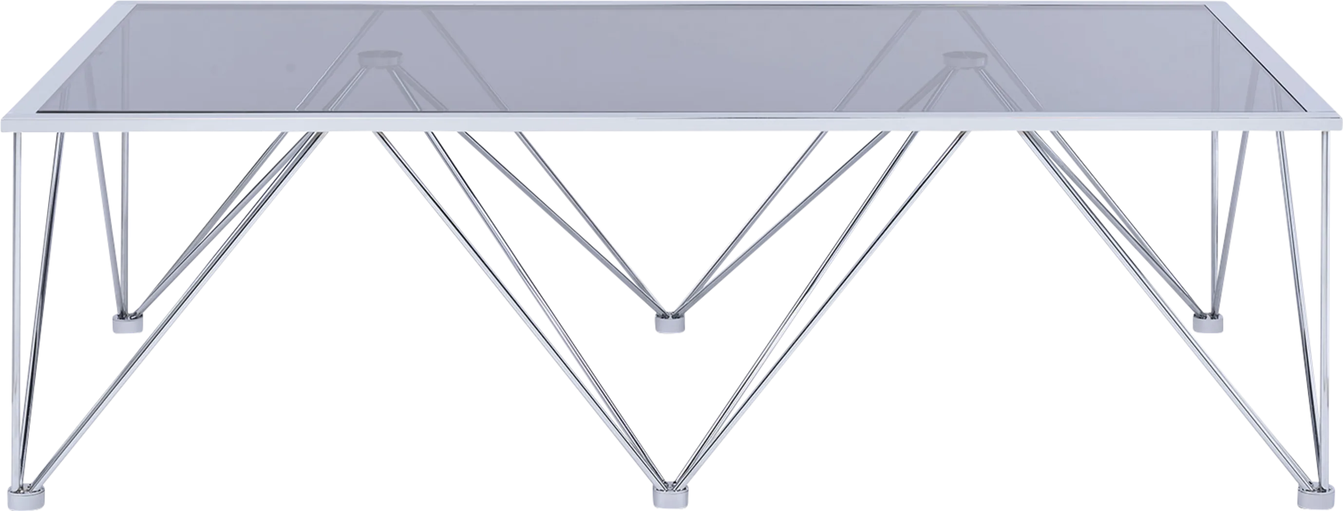 Gaylyn Chrome Cocktail Table - Thumbnail - Image 2