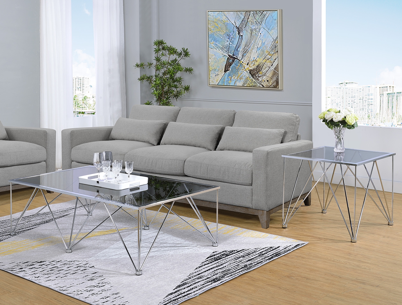 Gaylyn Chrome End Table - Thumbnail - Image 5