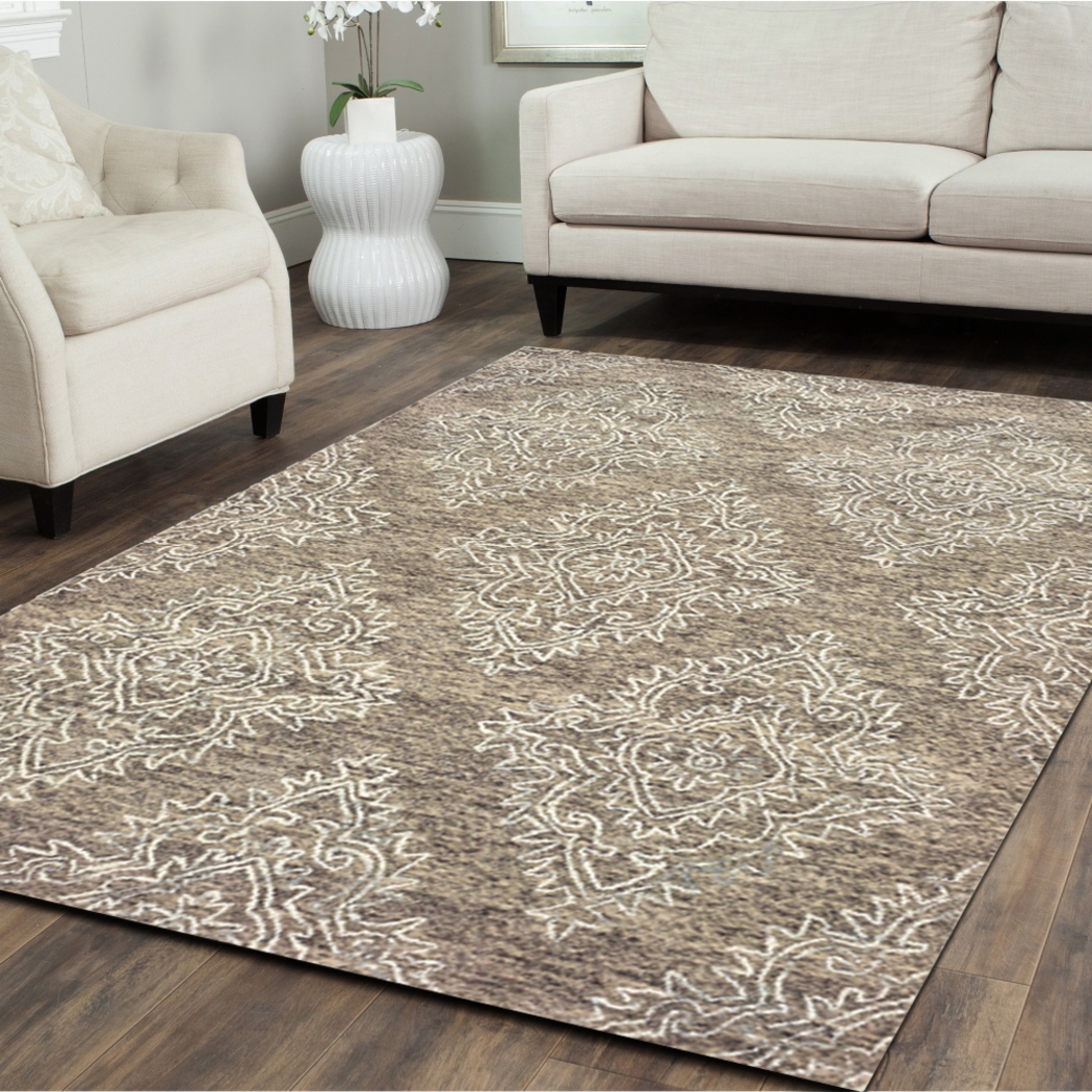 Gaynes Brown 7'9 x 5' Rug - Thumbnail - Image 3