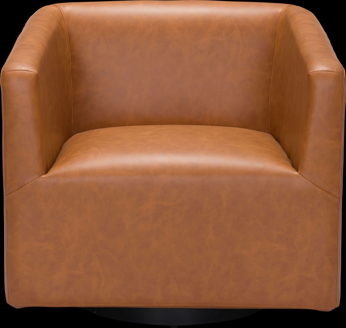 Gayot Brown Accent Chair - Thumbnail - Image 4
