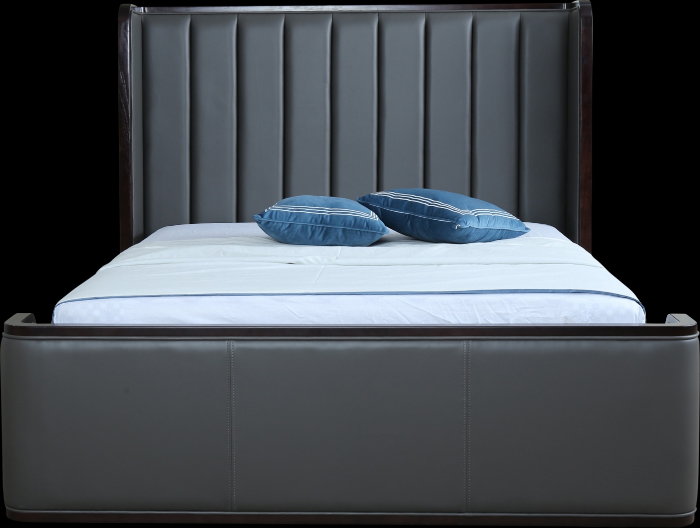 Gazenia Gray Queen Bed - Thumbnail - Image 4