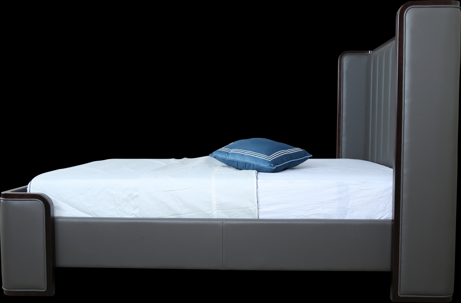 Gazenia Gray Queen Bed - Thumbnail - Image 5