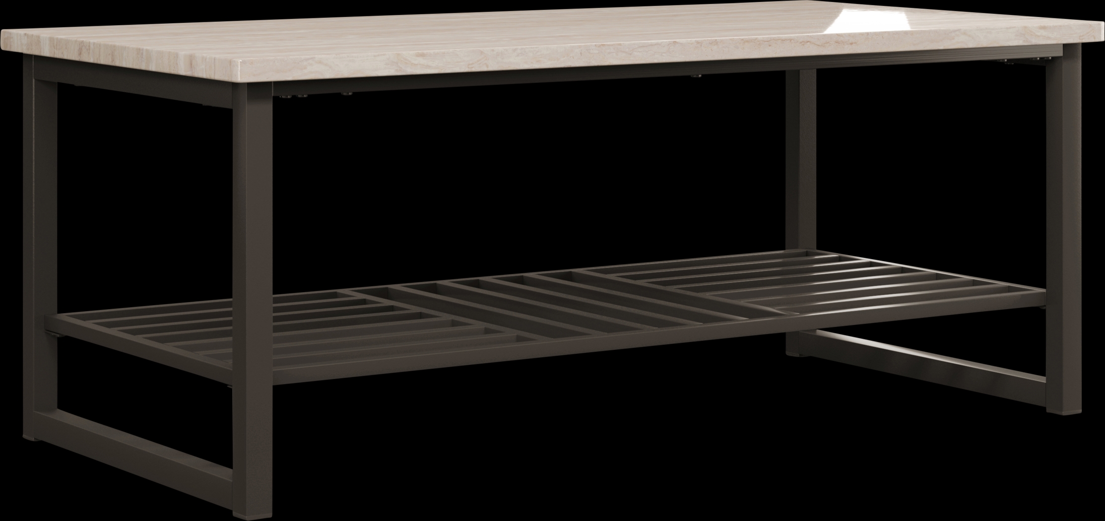 Geartner White Cocktail Table - Thumbnail - Image 1