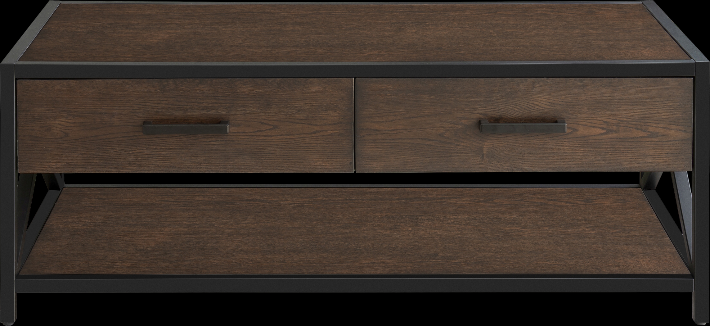Gebron Dark Brown Cocktail Table - Thumbnail - Image 5