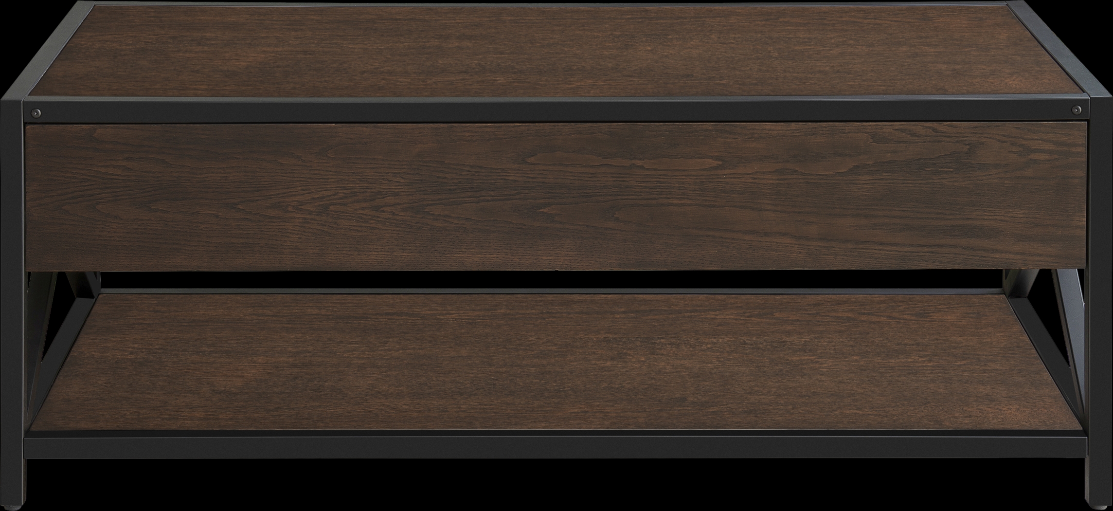 Gebron Dark Brown Cocktail Table - Thumbnail - Image 6